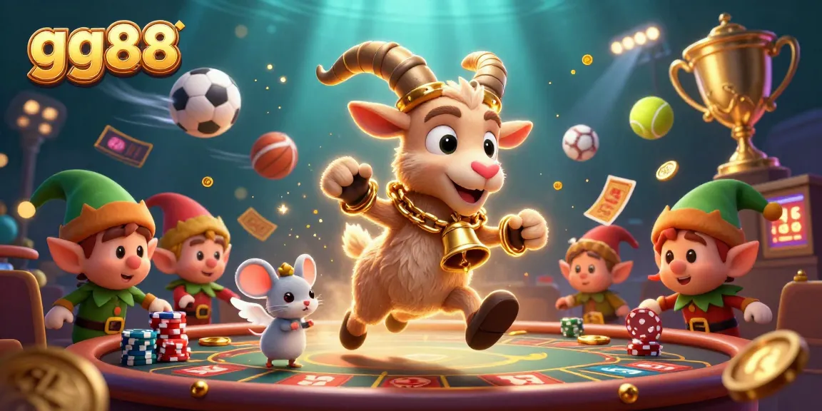 Experience thrilling gameplay at gg88, with unique casino characters and dynamic sports betting action.