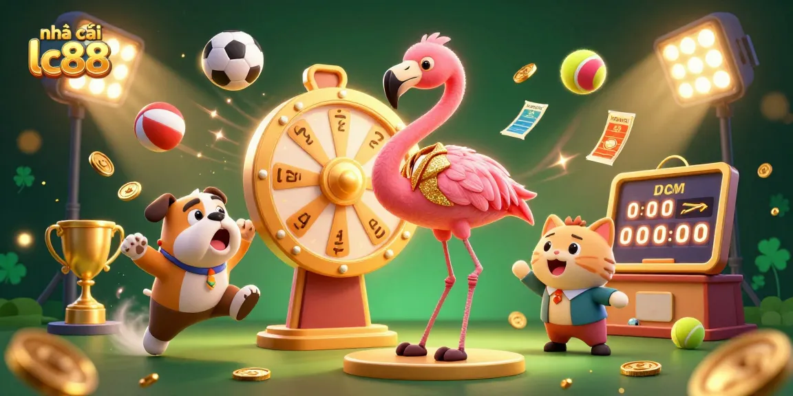 Engage with nhà cái lc88 by spinning rewards at a lively online casino game show.