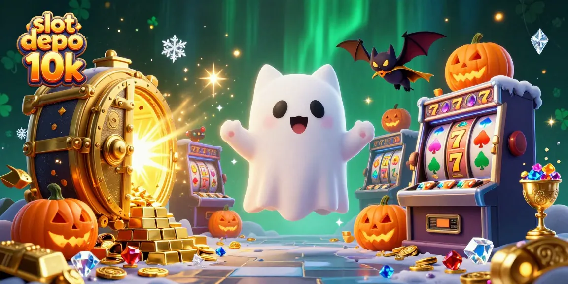 Spin and win in the engaging slot depo 10k atmosphere with vibrant characters and dazzling treasures!