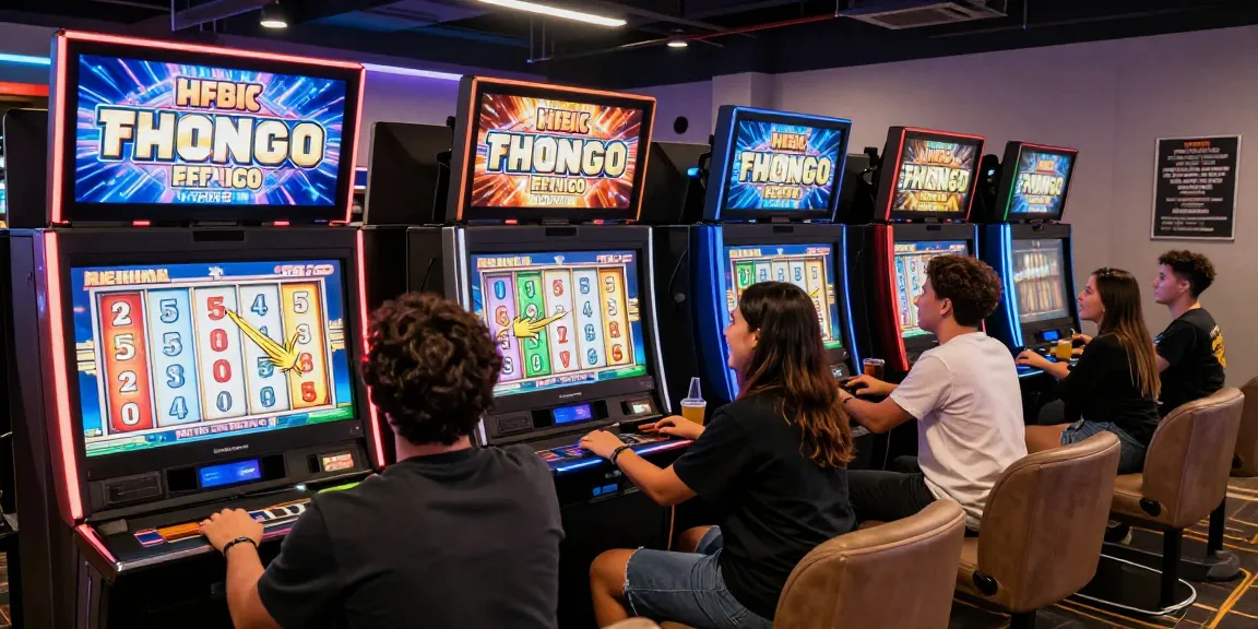 Exciting gaming atmosphere with players enjoying oppa86 situs online slots.