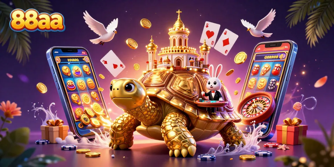 Experience winning thrills at 88aa with stunning casino games and vibrant cheerful characters.